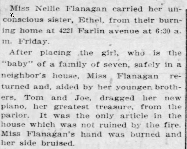 Nellie Flanagan 1908
