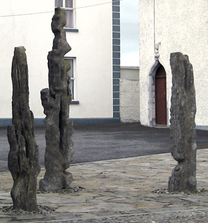 standing stones, shrule, co mayo, ireland
