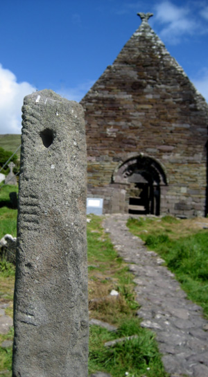 Kilmalkedar Church, Dingle Peninsula, Ireland