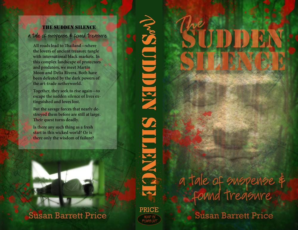 THE SUDDEN SILENCE cover mock-up