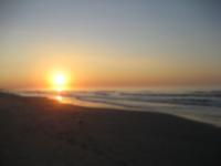 Sunrise over Atlantic, Outer Banks NC