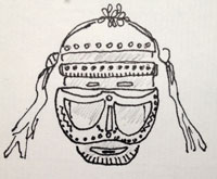 sketch bete mask