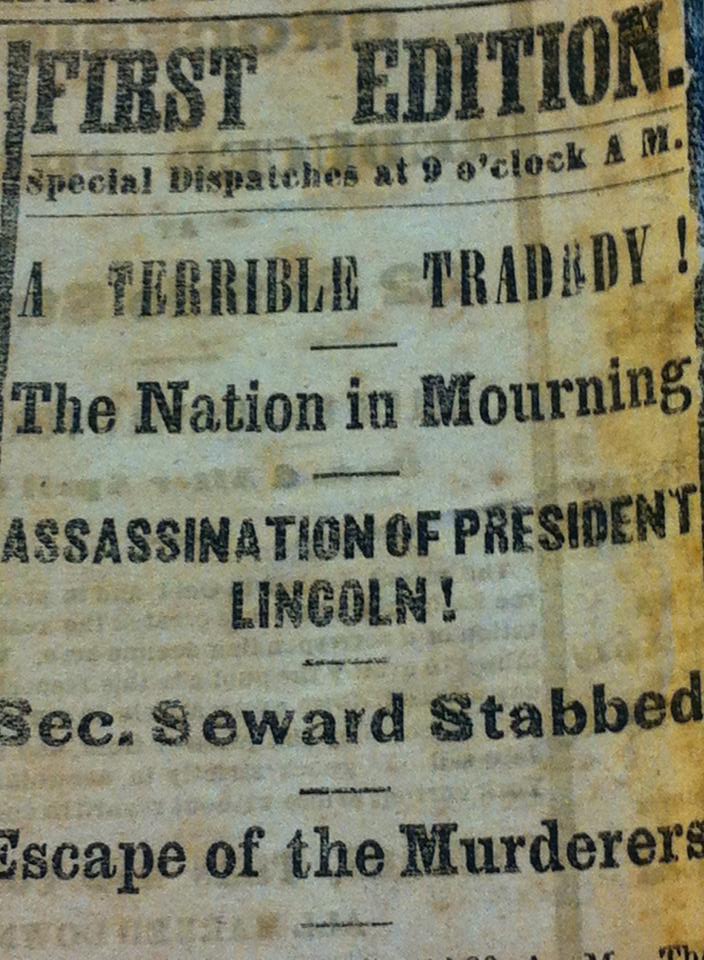 Lincoln death news