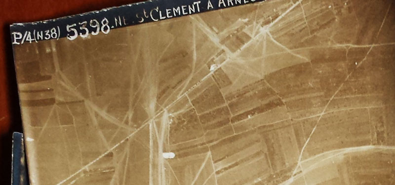 1917 aerial photo