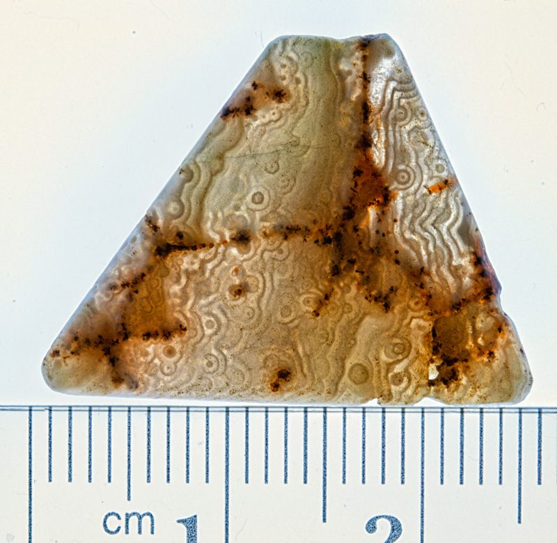 excavated quartz bead Africa