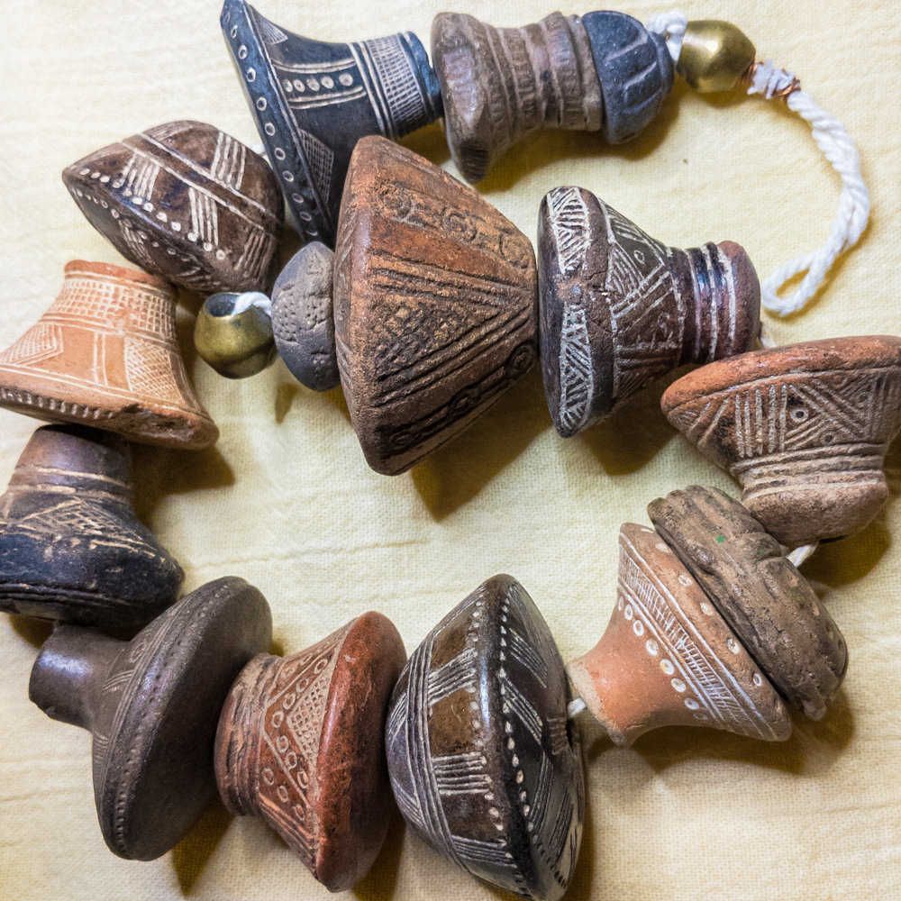 spindle whorls, Quimbaya culture, Cauca Valley, Colombia
