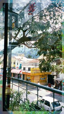 view from the Zocalo... my distant vision not captured well