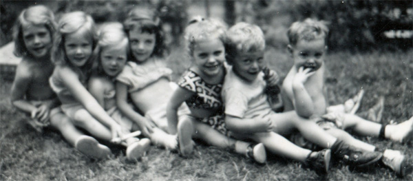 Cousins at Castlewood, 1953