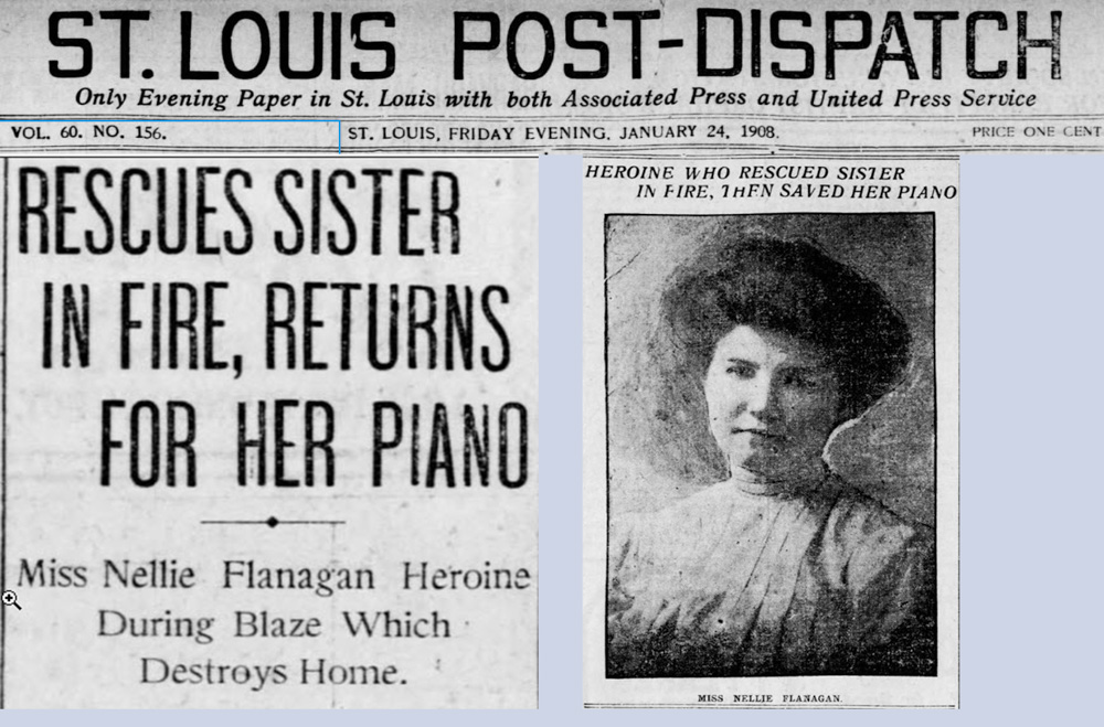 Nellie Flanagan 1908